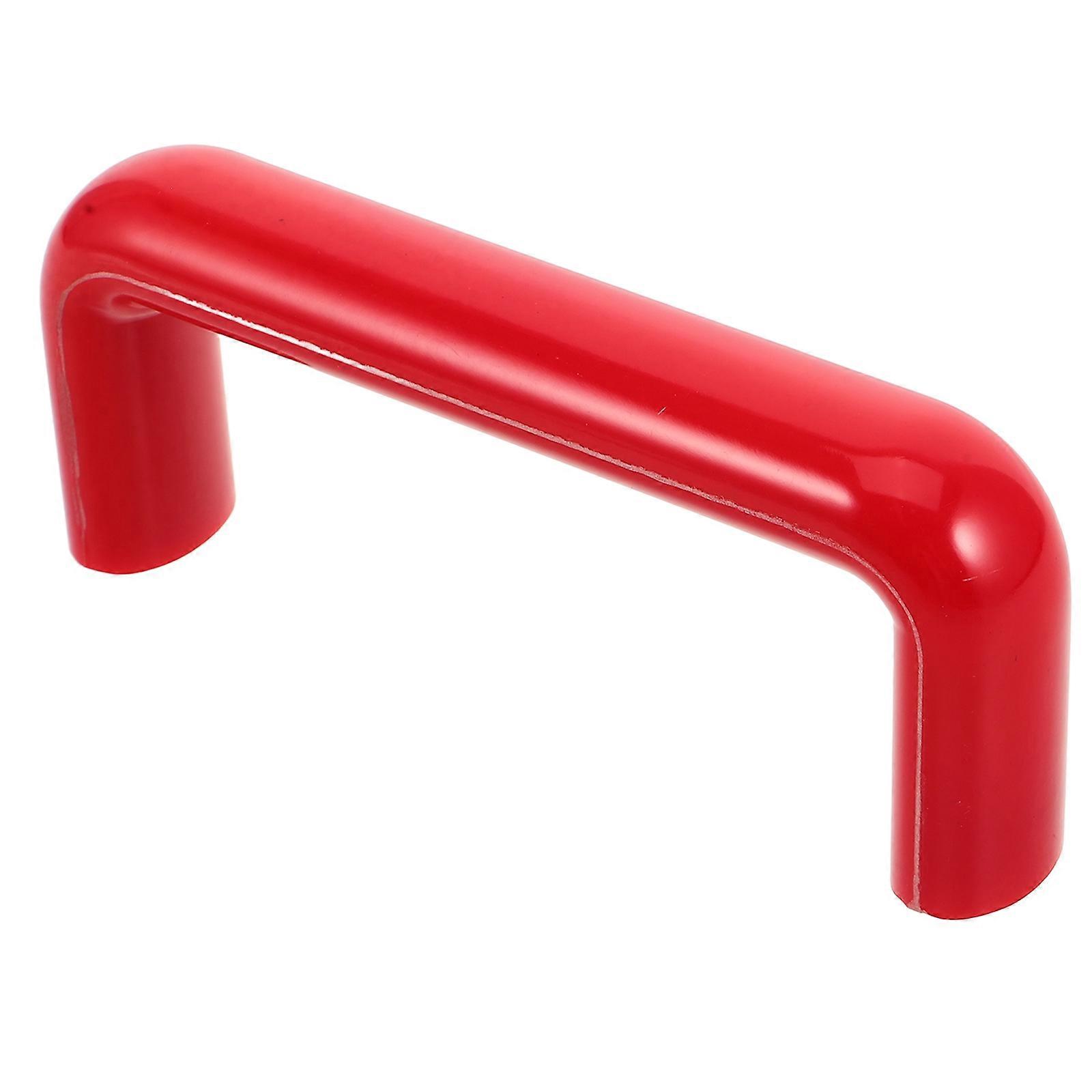 Heavy Duty U Shaped Bakelite Plastic Pull Handle for Machines Red