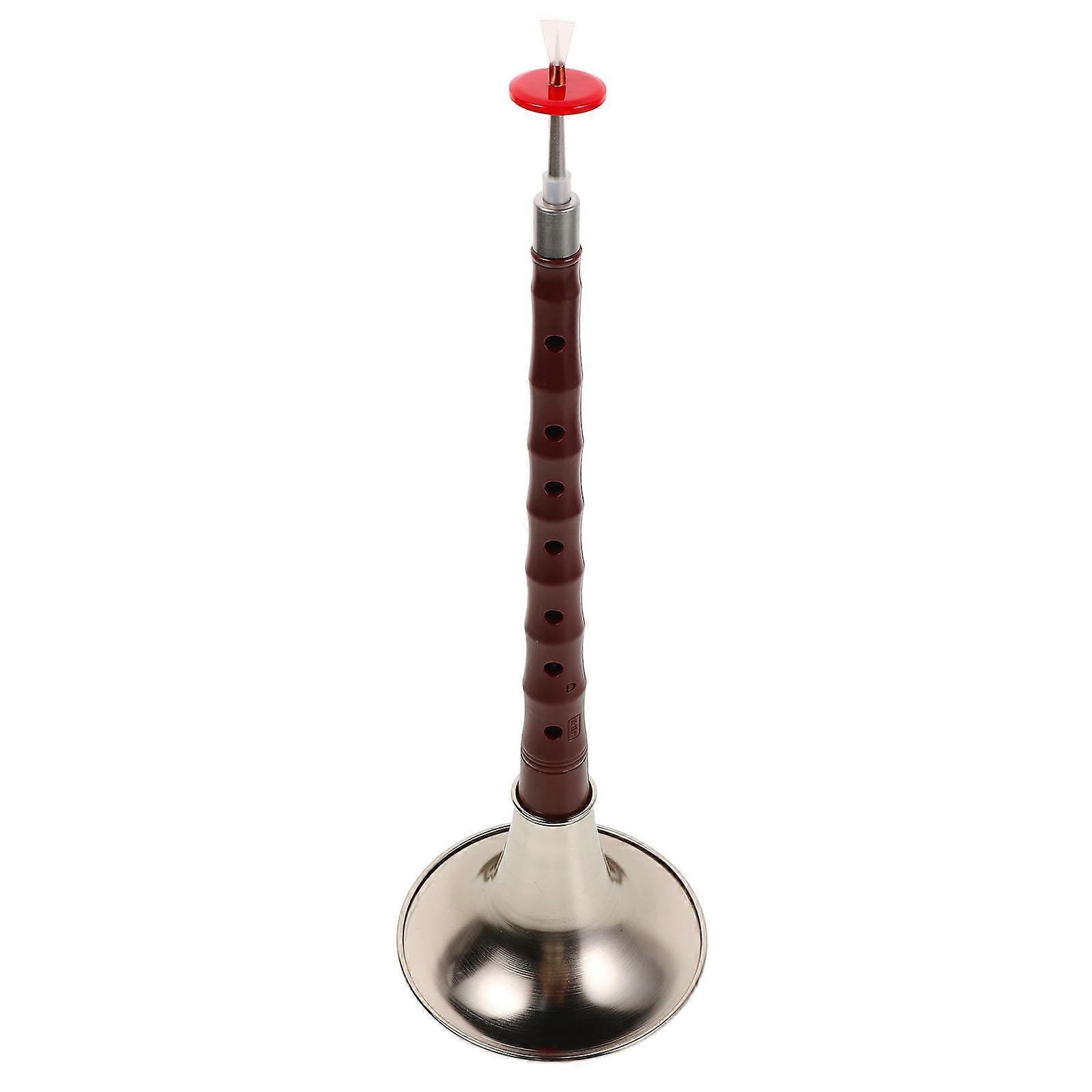 Plastic Suona for Music Practice 1Set Beginner-Friendly Traditional Wind Instrument