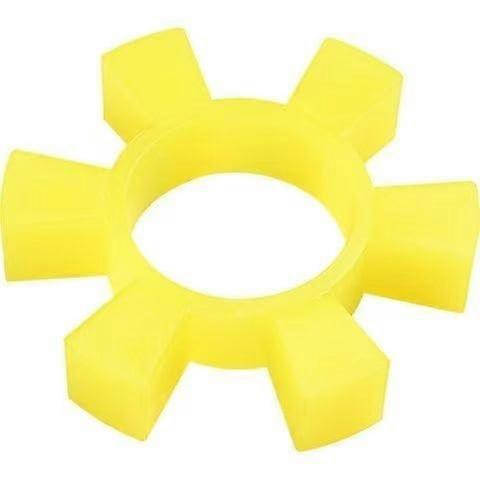 Polyurethane TShaped Plum Blossom Coupling Buffer Pad for Water Pump Wheel Applications (135x63x26)