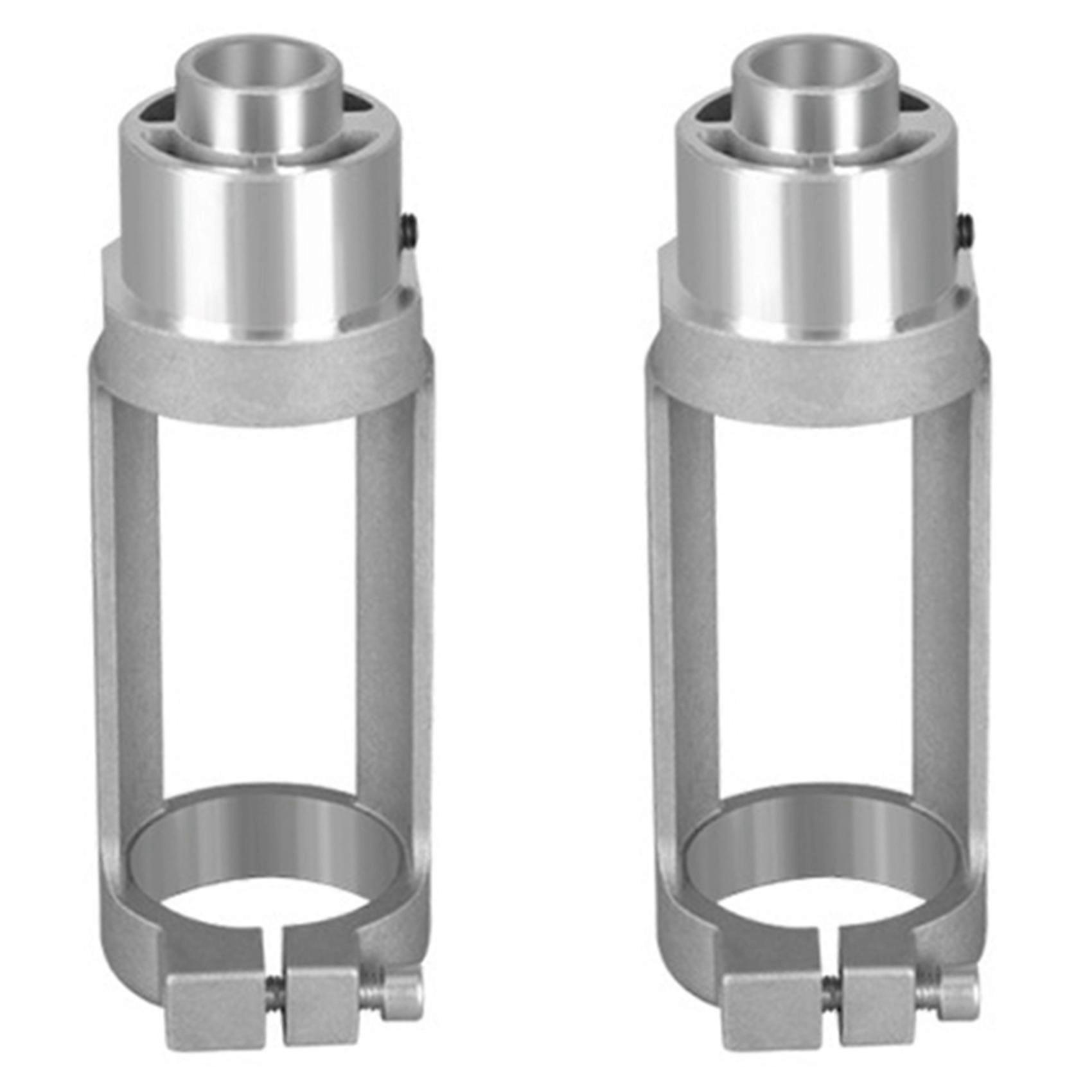 2X Square Hole Drill Bit Adapter Drill Bit Fixing Bracket Attachment Joint Mortiser Bit for Hand Electric Drill