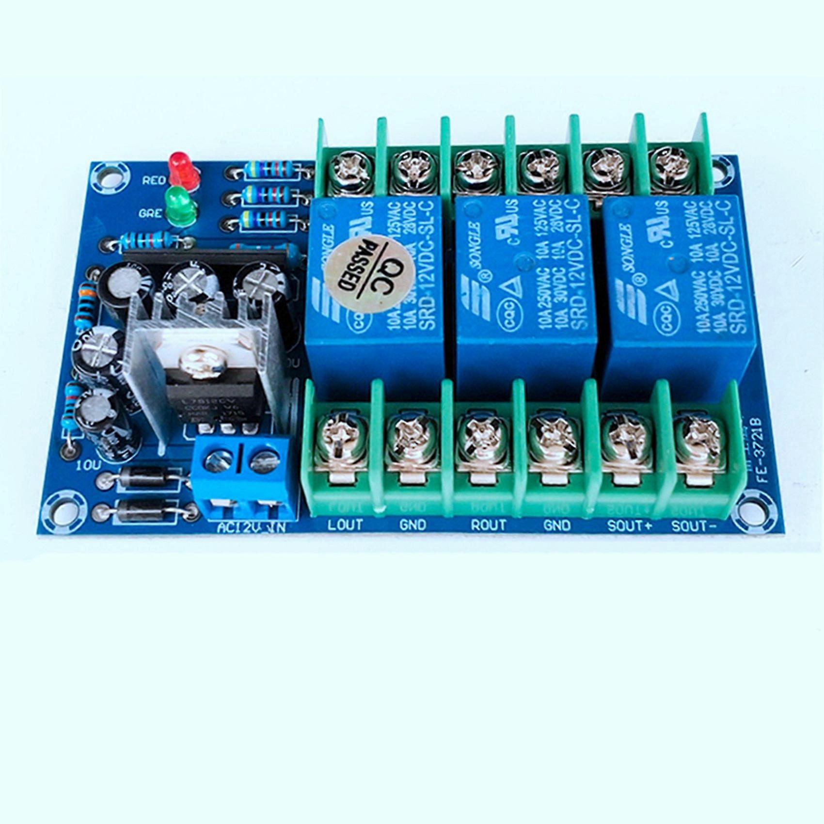 3X Dual Channel Speaker Protection Circuit Board High-Power Audio Amplifier Speaker Protector