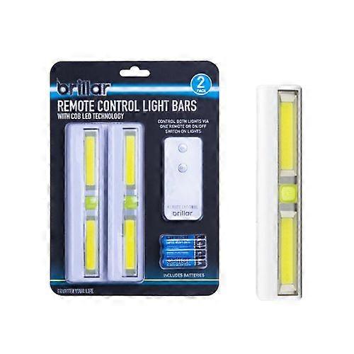 200 Lumens Remote Controlled Cabinet Light Bars 2Pk Wall Lights