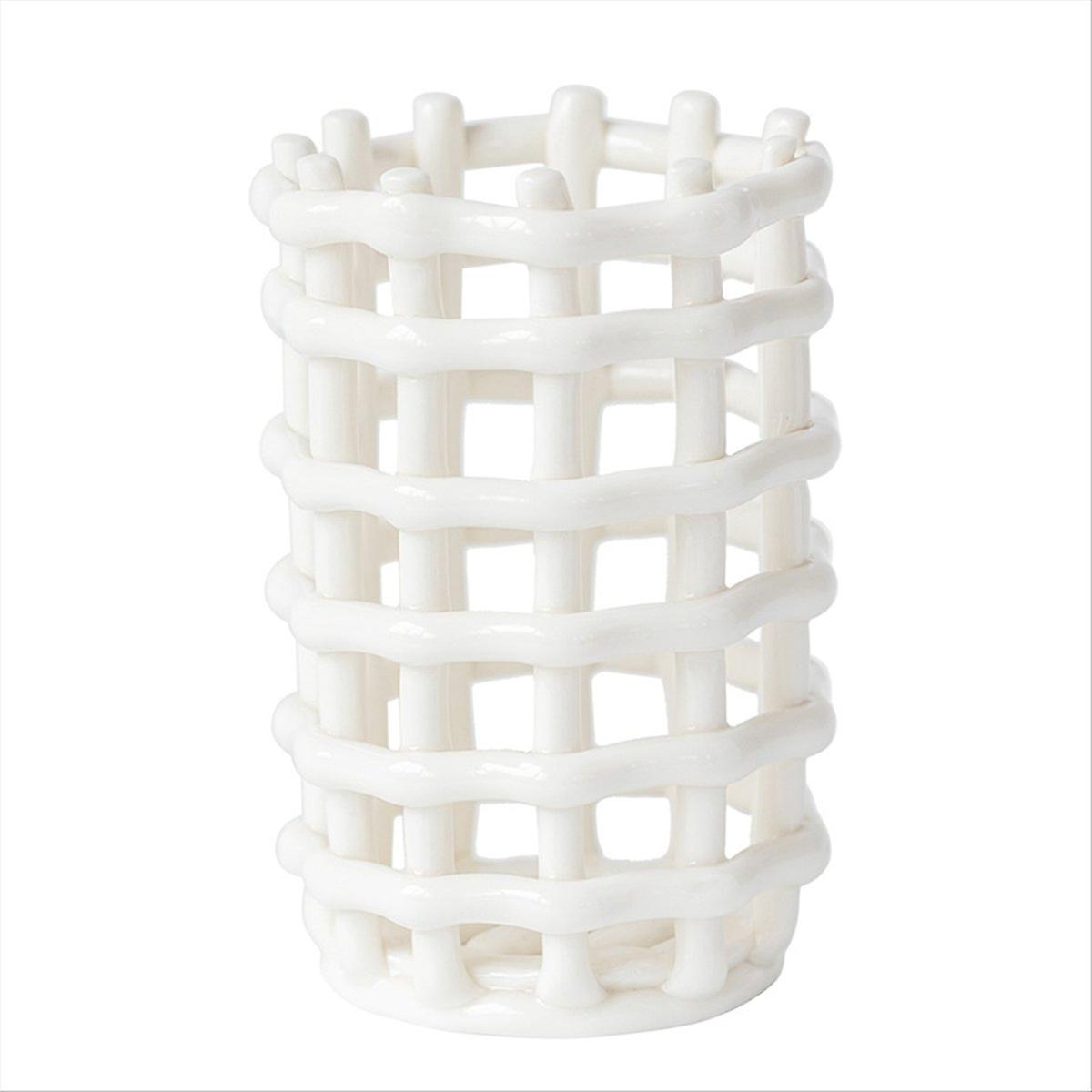 Ceramic Toothbrush Holder Toothbrush Storage Container Cup Rack-A