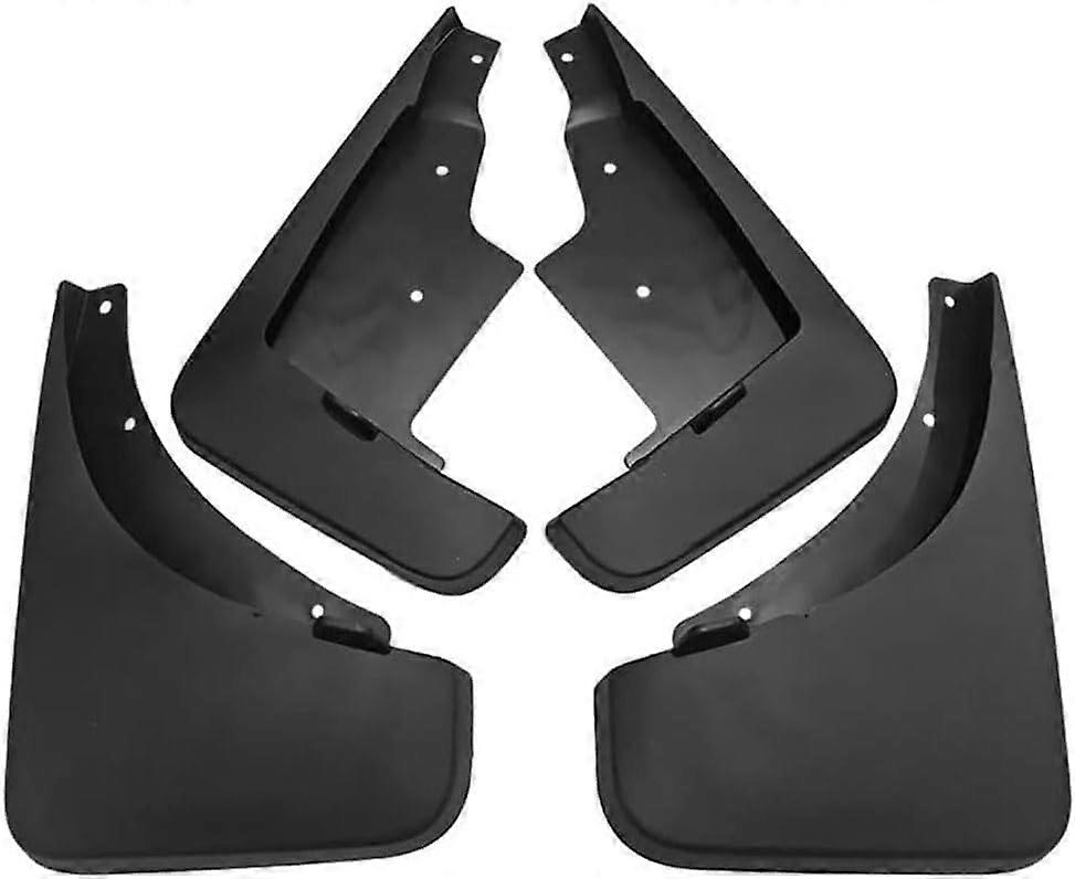 Mud Flaps 20112016 Splash Guards ABS Front Rear AllWeather NoDrill Set for Jeep Compass