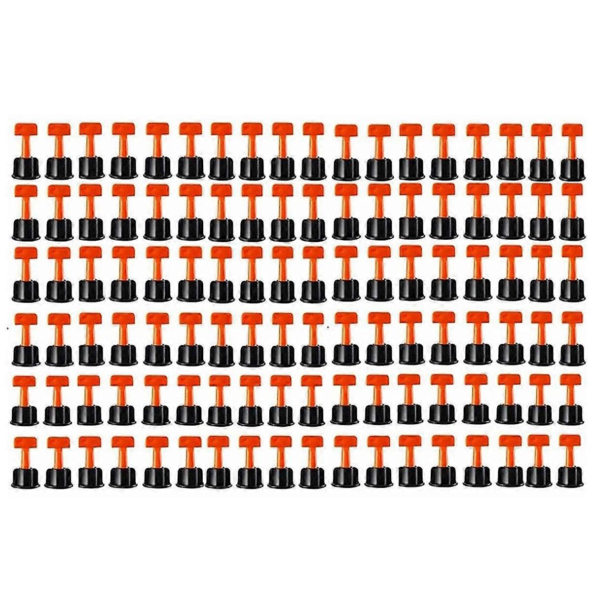 151 Pcs Flat Ceramic Level Tile Spacers Reusable Flooring Wall Tile Leveling System Leveler Locator