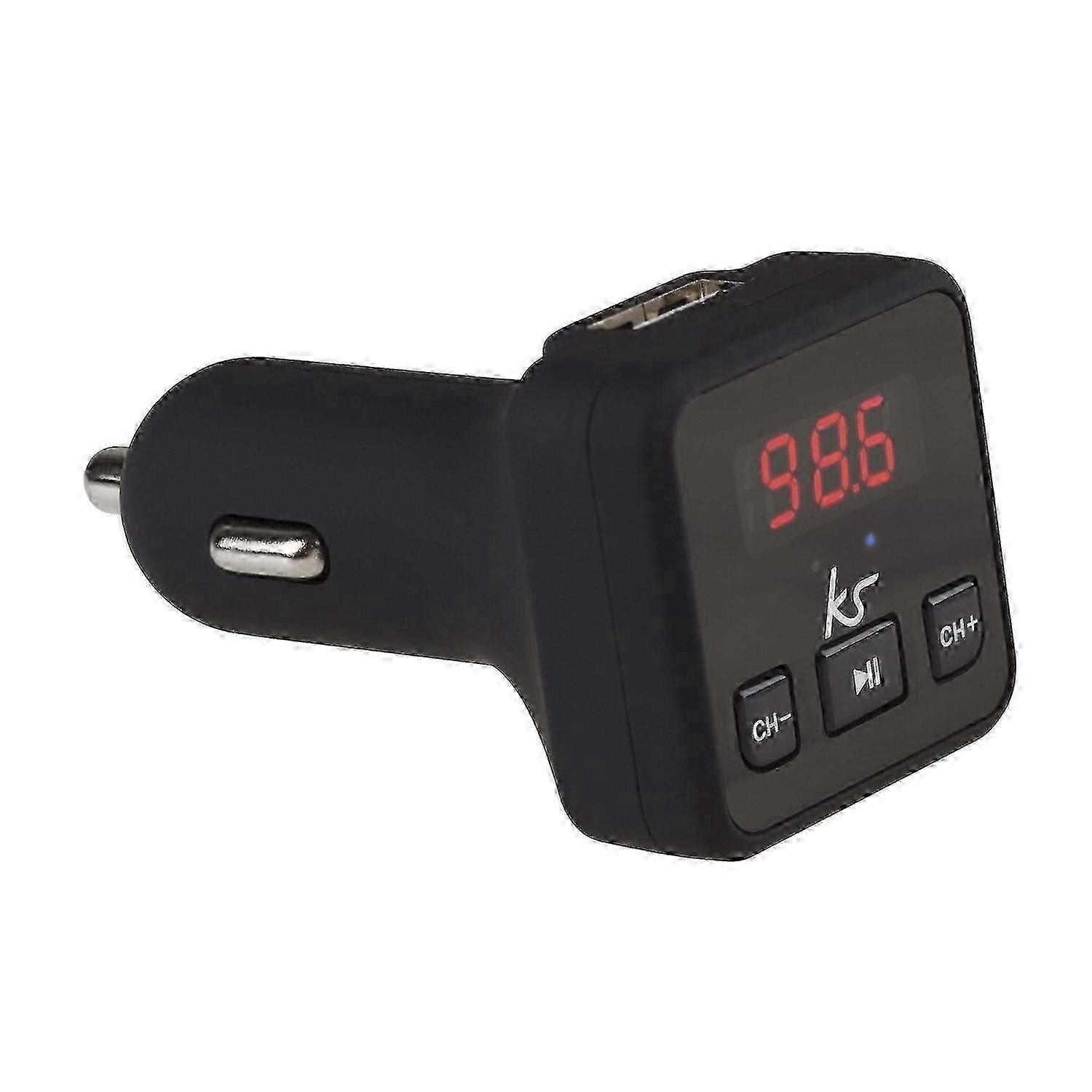 Universal Car Wireless Mic for Calls by KITSOUND FM Transmitter