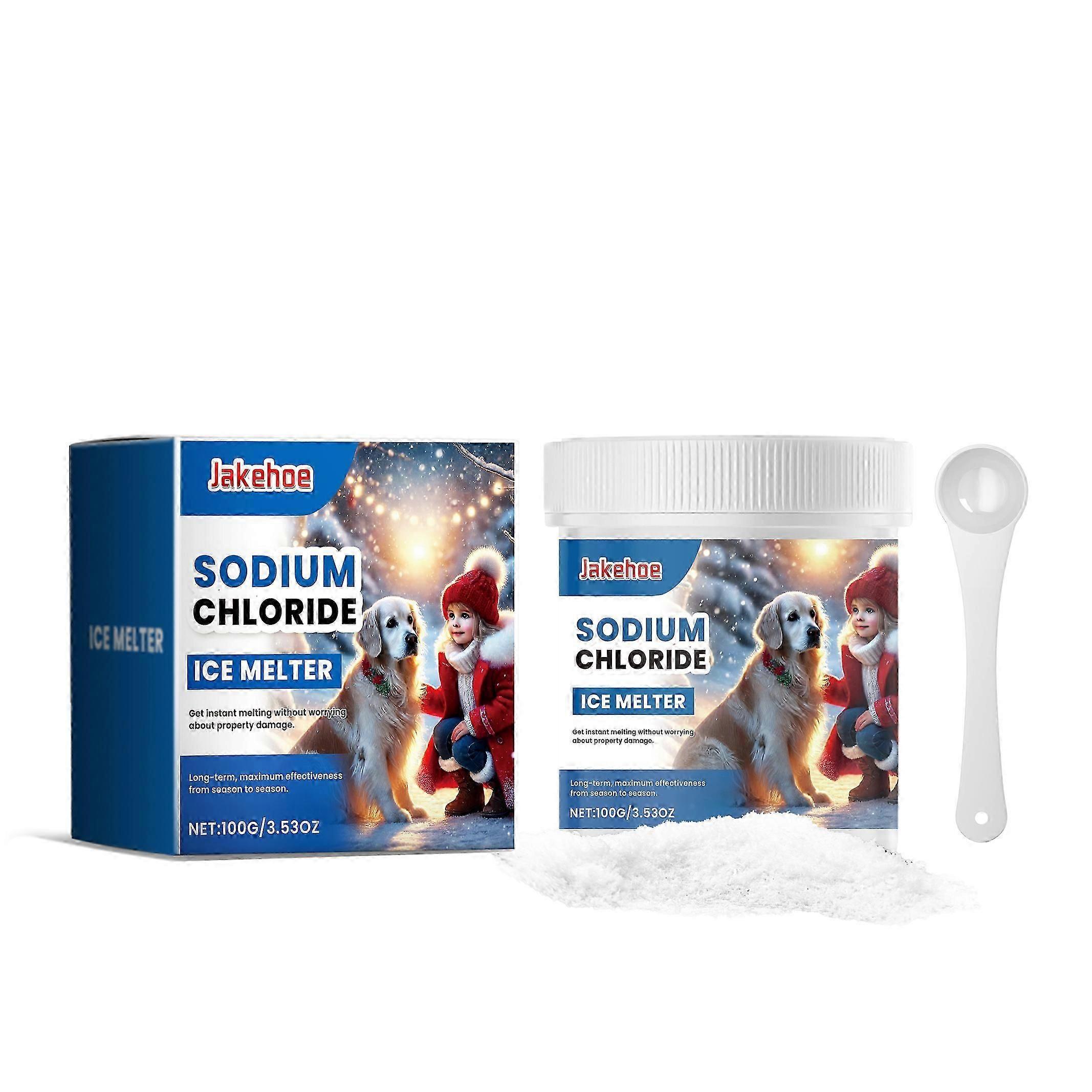 Pet-Friendly Ice Melting Agent for Safe Winter Snow & Ice Removal  Fast-Acting, Eco-Friendly, Easy to Use on Driveways & Walkways