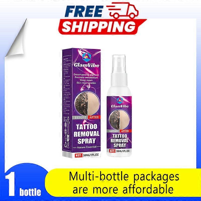 Tattoo removal spray