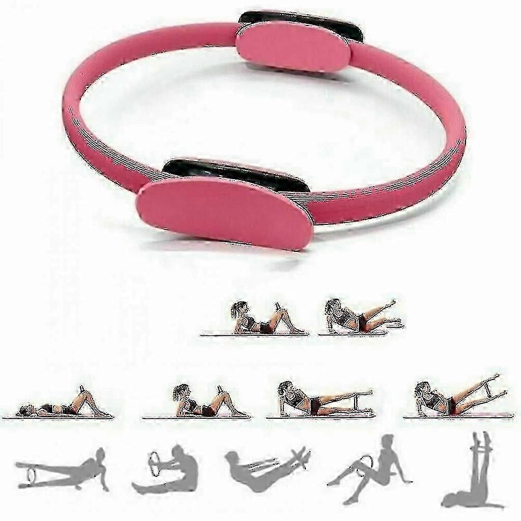 Pilates Ring Resistance Ring Double Grip Pilates Yoga Rings Exercise