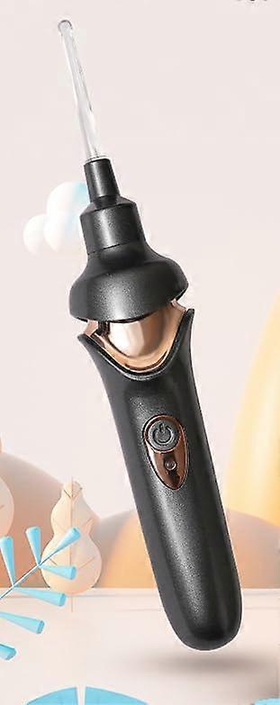 Rechargeable Electric Ear Wax Removal Tool with LED Light, Soft Safe Tips and Smart Temperature Control