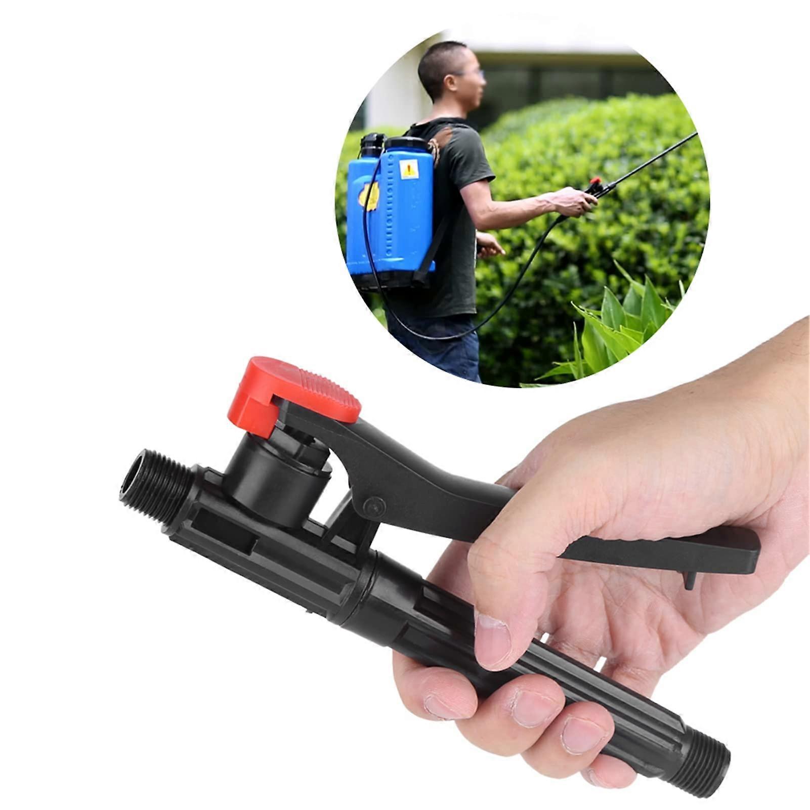 Garden Pressure Sprayer with Pump Action Handle Trigger, Adjustable Flow, Ergonomic Grip for Agriculture