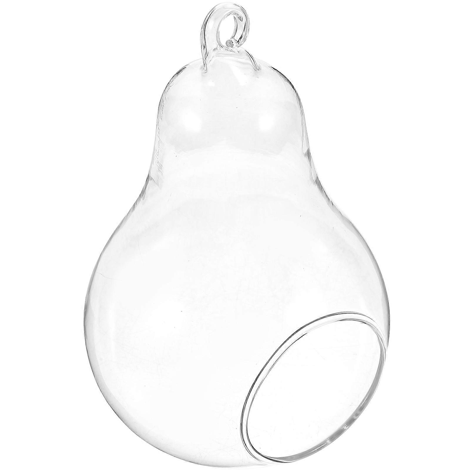 Glass Candle Holder for Romantic Table Decor Sturdy Transparent Candlestick