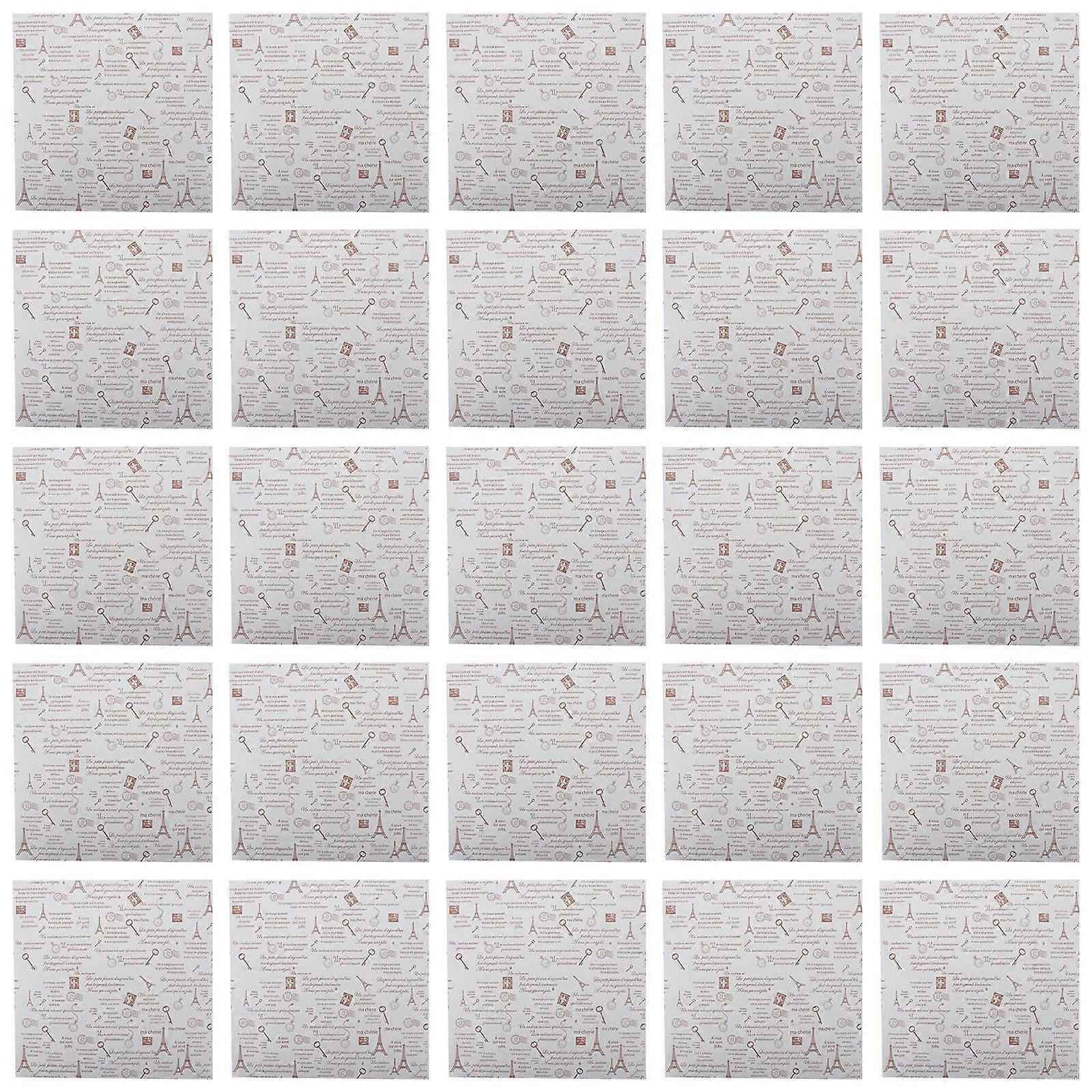 Practical Packaging Paper Burger Wrap for Home Use 50 Sheets