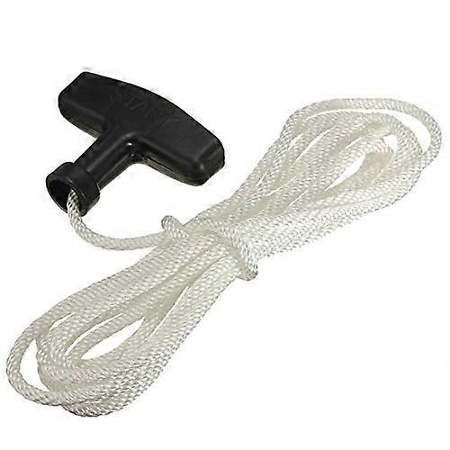 Universal Lawn Mower Pull Starter Cord with Durable Petrol Engine Handle for Easy Installation