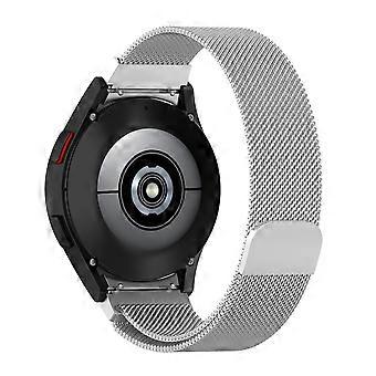 Correa metálica para Samsung Galaxy Watch6/Watch6 Classic/Watch 5/Watch 5 Pro/Watch4 Correa de reloj milanesa