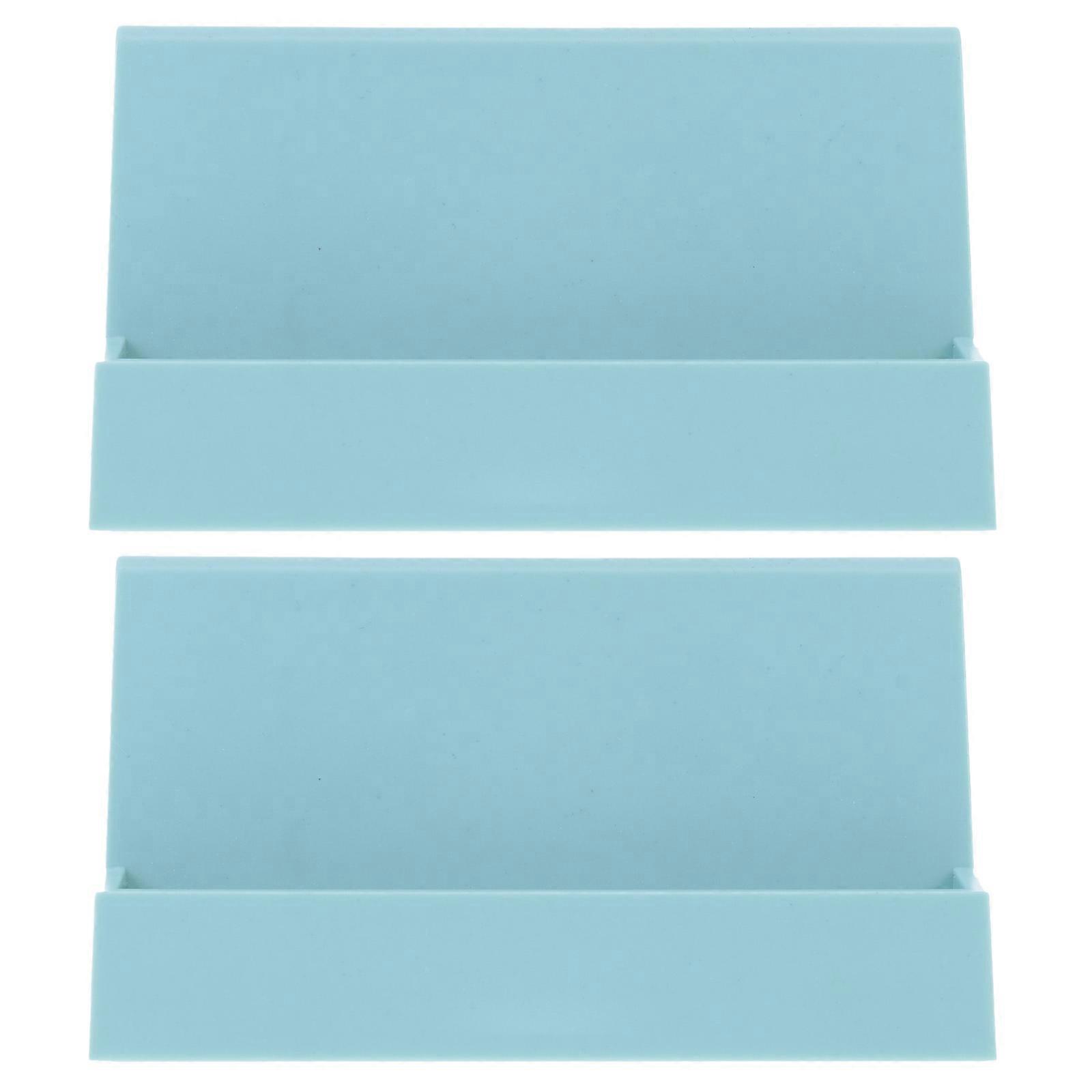 Tabletop Storage Holders Plastic Business Name Boxes for 6Pcs