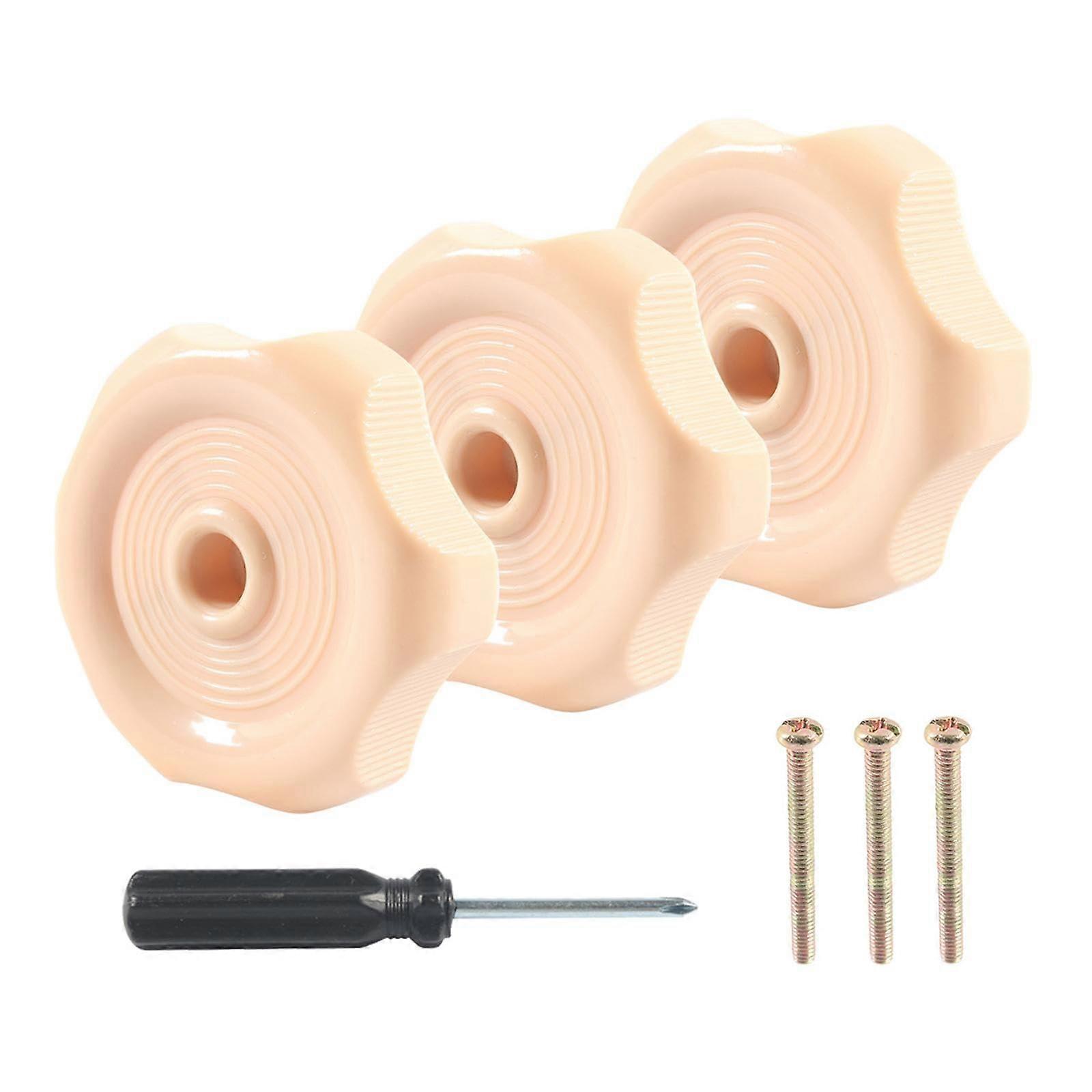 RV Window Latch Knob and Vent Knob Replacement for Campers, 3pcs Easy Install