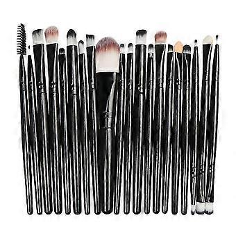 20 stuks make-upkwasten voor oogschaduw, eyeliner, foundation, lippenstift, blush en vloeibaar poeder (25-26 stuks)
