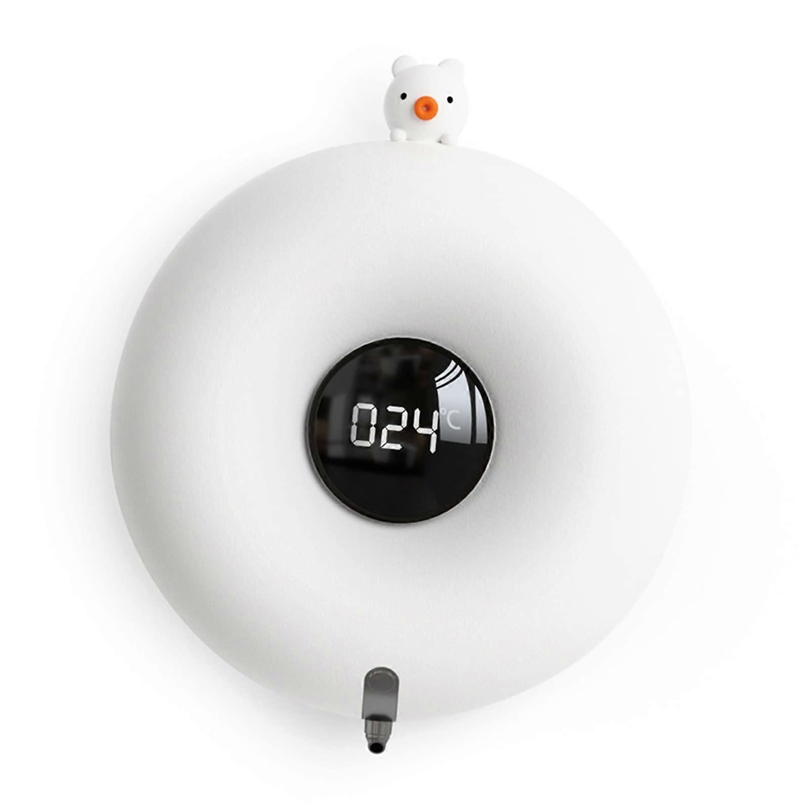 Automatic Soap Dispenser Touchless Foaming with LED Display Infrared Sensor Type C Rechargeable 280mL White