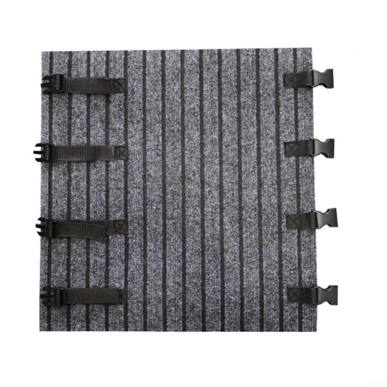 RV Step Mat AntiSlip Safety Adjustable 46x46cm Durable DirtResistant Cover for Camping