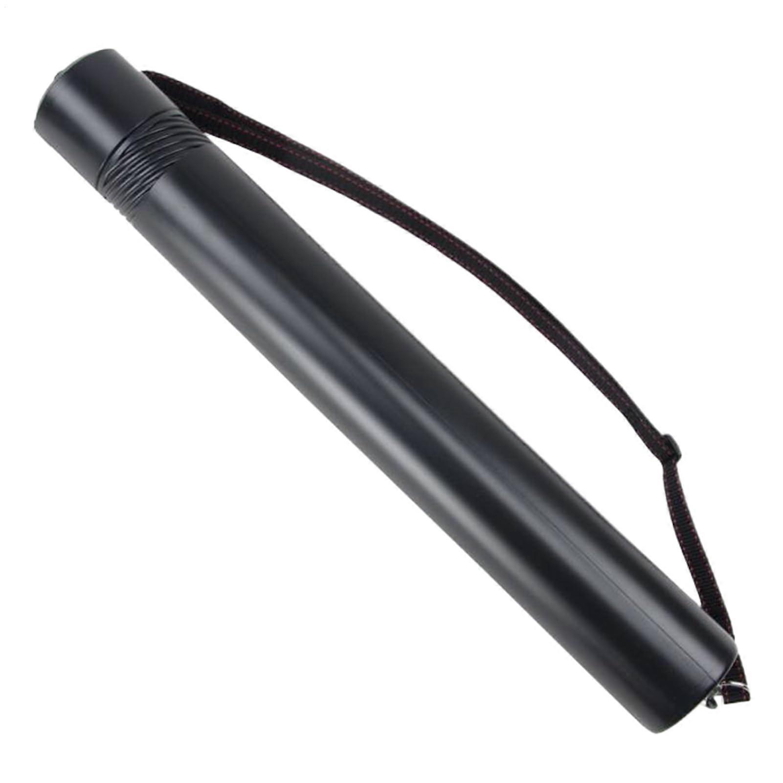 Expandable Waterproof Poster Tube with Adjustable Shoulder Strap for Maps Artwork and Plans
