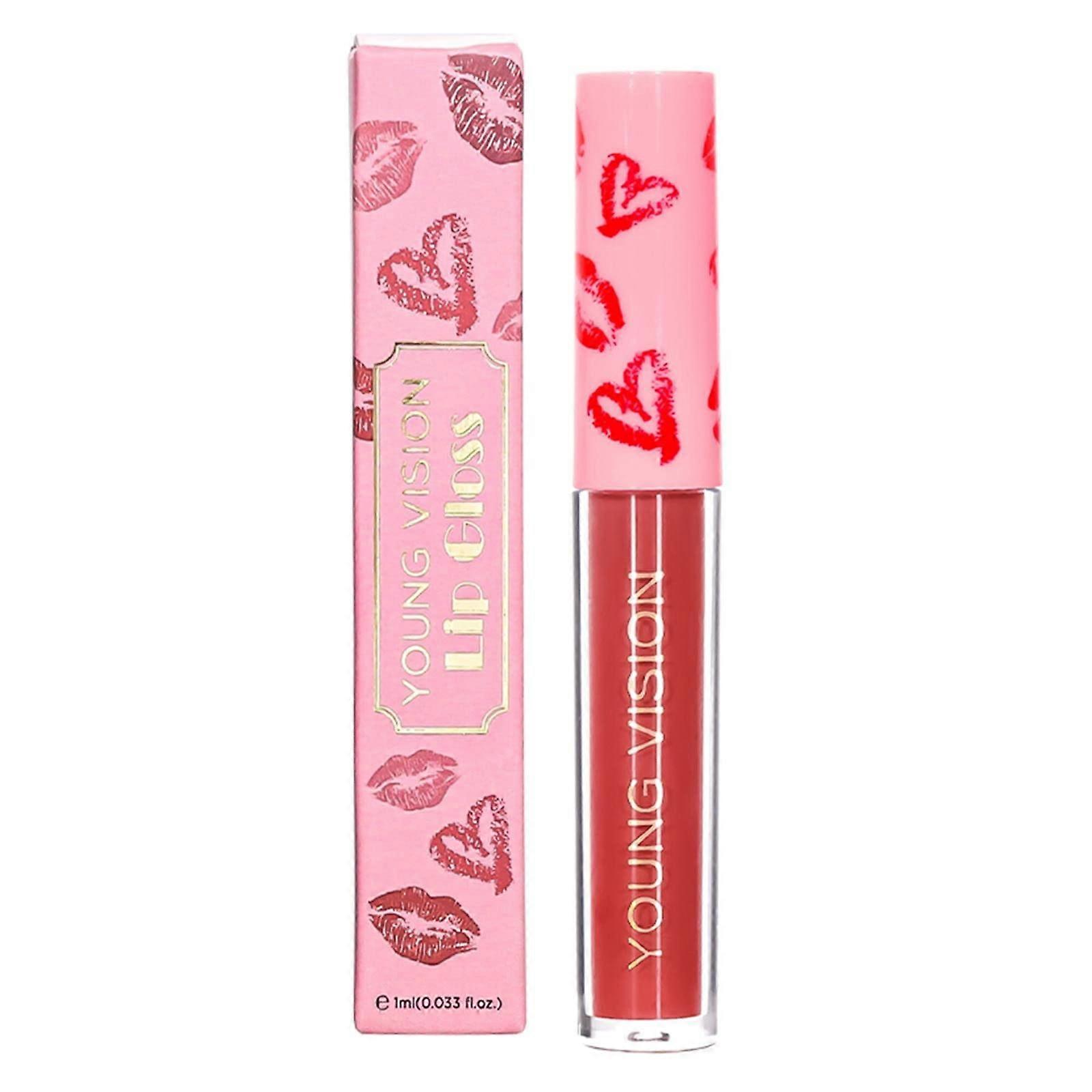 Long Lasting Matte Liquid Lipstick with Deep Hydration and NonStick Gloss, 1ml Flower Pack