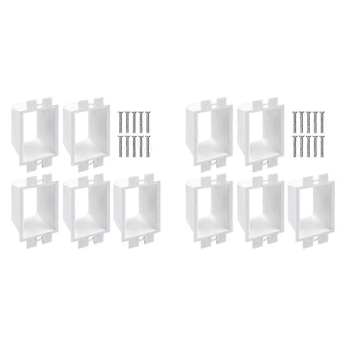 5PCS -2 Electrical Outlet Box Extenders with 10PCS Screws