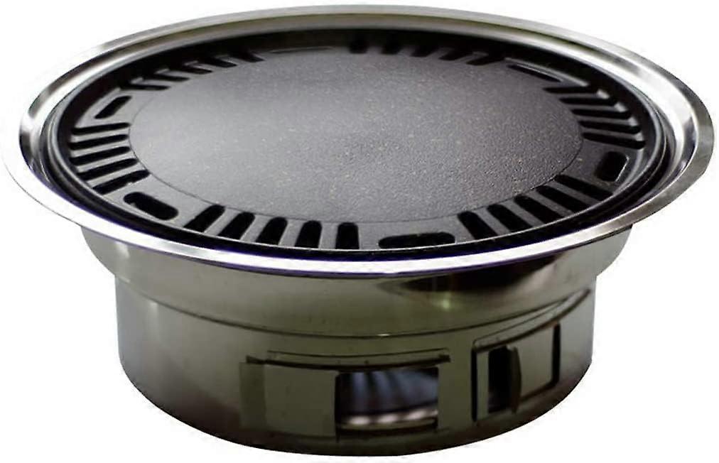 Portable Charcoal Grill with Fire Pit Stove, Easy Access Screen, BBQ and Hot Pot Cooking