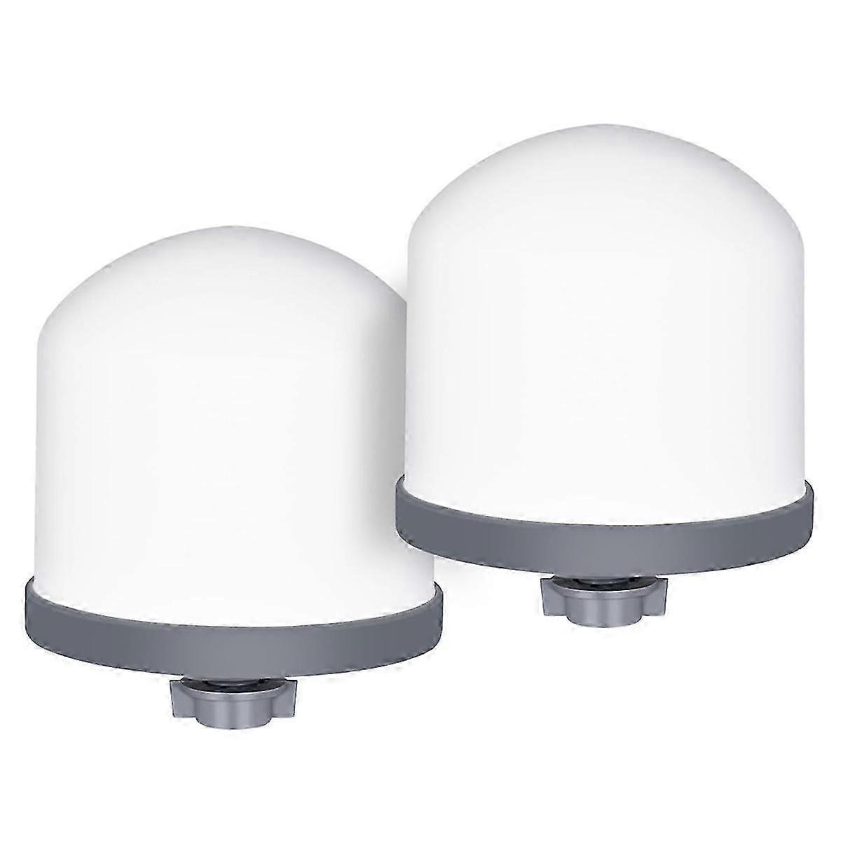 2Pc Replacement Ceramic Filter Magnetized Mineral Water Purifier Water Filter Ceramic Hemisphere Wa