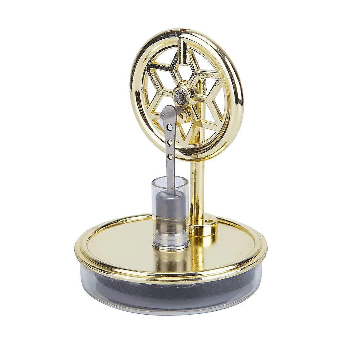 Stirling Engine Model with Durable Metal Build, Silent Smooth Motion, Educational Desktop Display Gift
