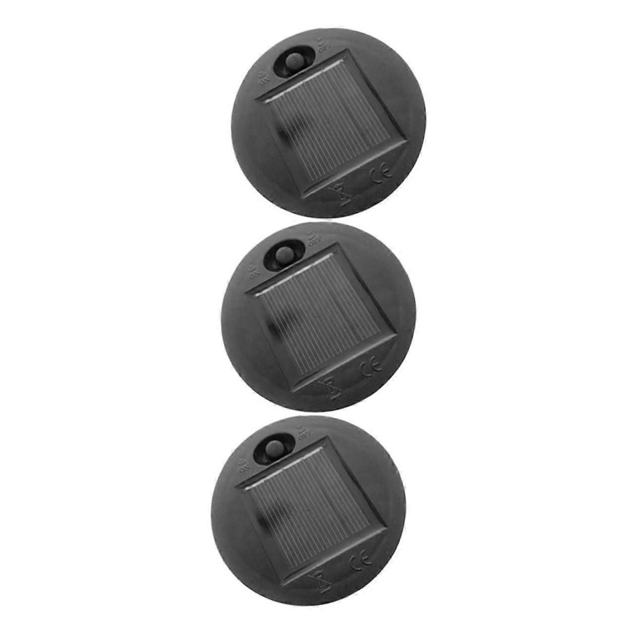 3pcs Solar Lantern Replacement  with Battery Housing for Outdoor Garden Lights