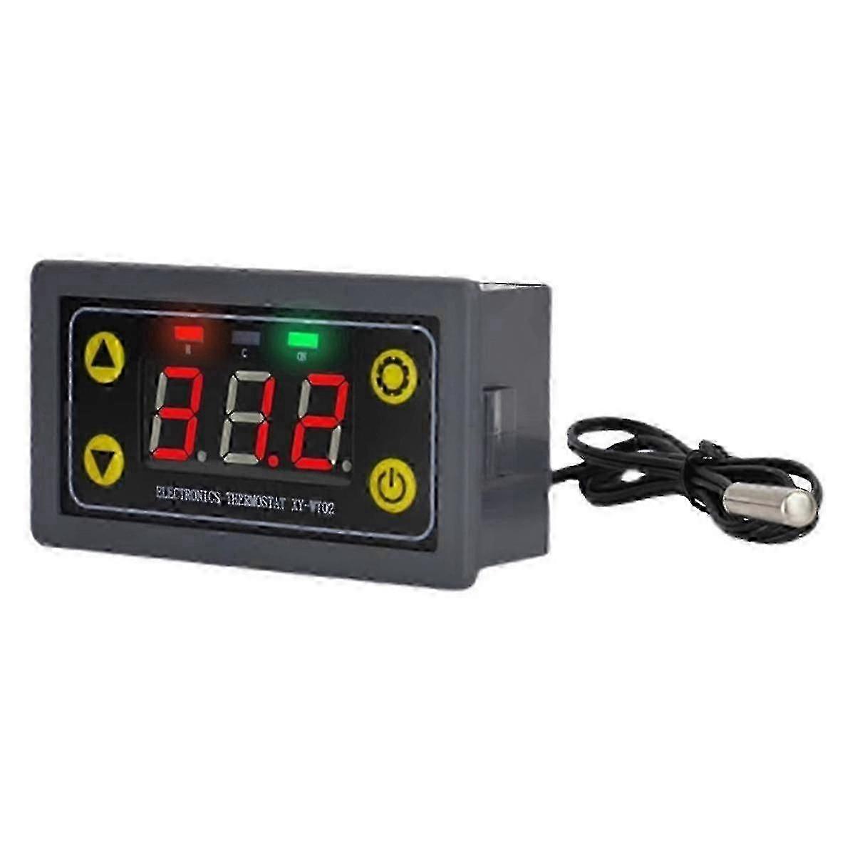 Temperature Controller, Modbus Protocol High and Low Temperature Alarm, NTC Waterproof Sensor, Remote WIFI Temperature Control Module