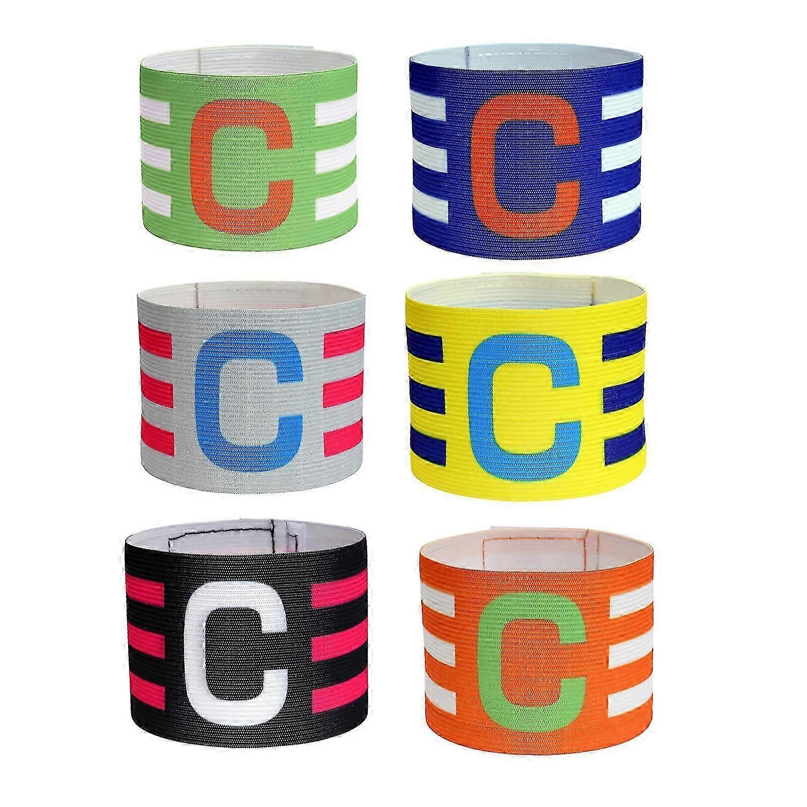 Multicolor Football Captain Armbands for Team Training
