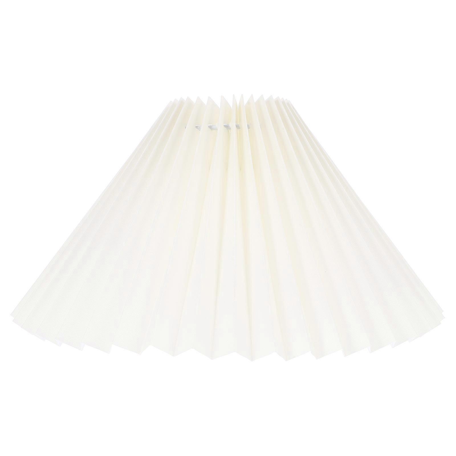 Pleated Lamp Shade for Desk Lamp with E27 Light Cover