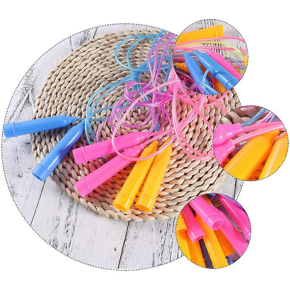 Exercise Jump Ropes for Kids Primary Students Nervous System Training PU Material 6Pcs