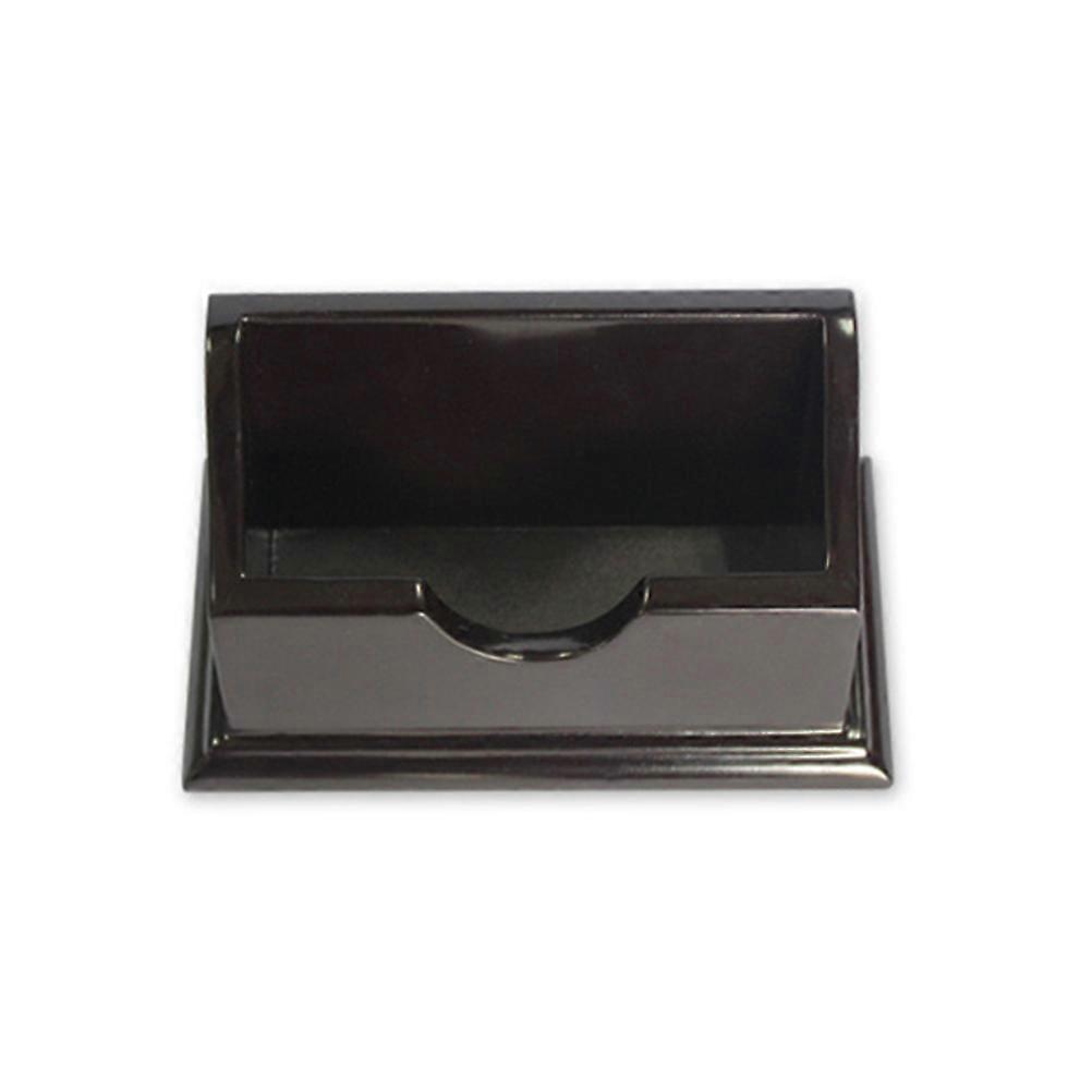 Black Office Supplies Wooden Case for Table Storage One Compact Box