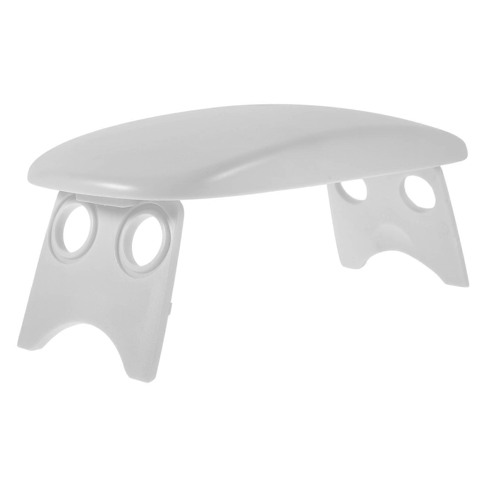 Repose-mains gris pour manucure, coussin portable