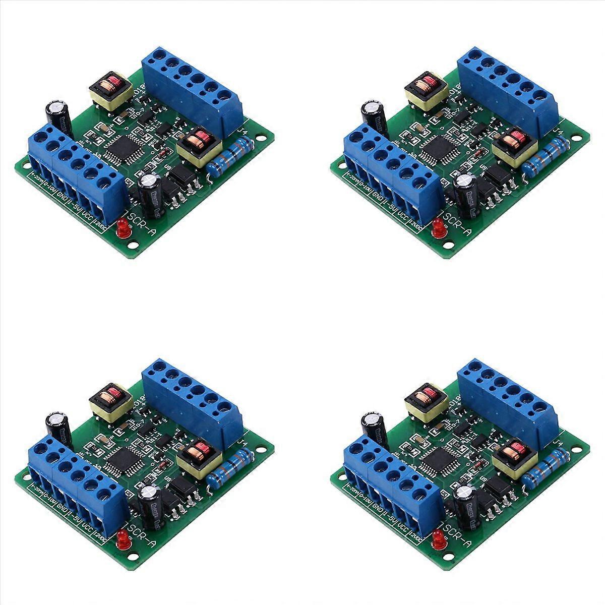 4X Single Phase Thyristor Trigger Board SCR-A Can Regulate Voltage, Temperature and Speed Regulation