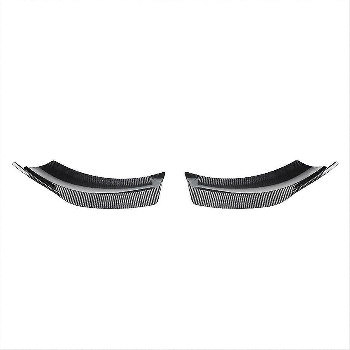 Bumper Lip Angle Diffuser Splitter Spoiler Protector Carbon Fiber ABS