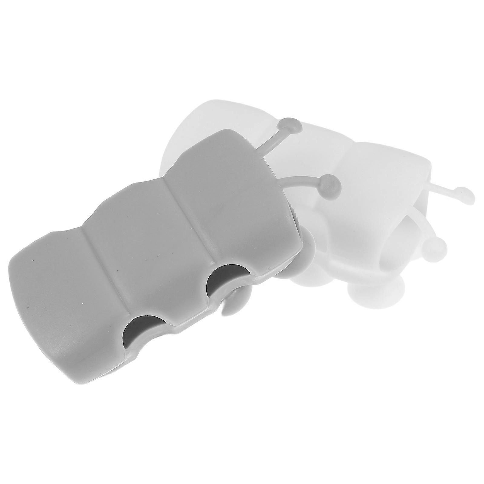 2Pcs Adjustable Shower Bracket for Bathroom Wall Mounted Shower Holders