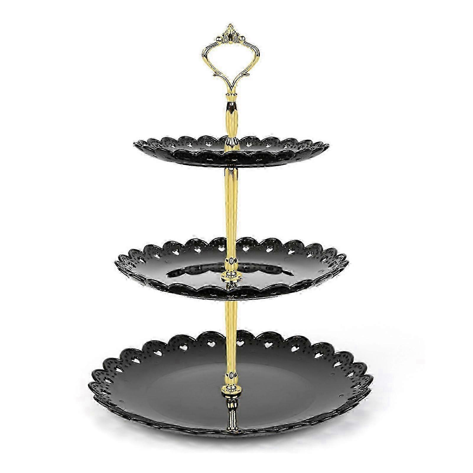 Cake Stand Three-layer Multi-purpose 4 Colors Cake Rack Stand for Wedding