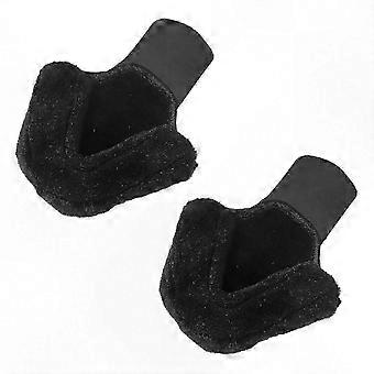 Cache-oreilles coupe-vent pour casques, ajustement universel pour tous les casques de vélo, couleur noire