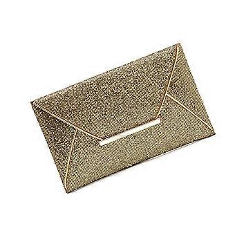 Golden Glitter Sequins Handbag for Women Evening Envelope Clutch 1 Piece