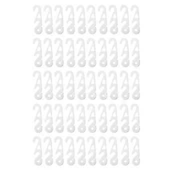 50pcs Mask Strap Extenders Support Mask Holders Face Cover Hooks Ear Strap Buckles