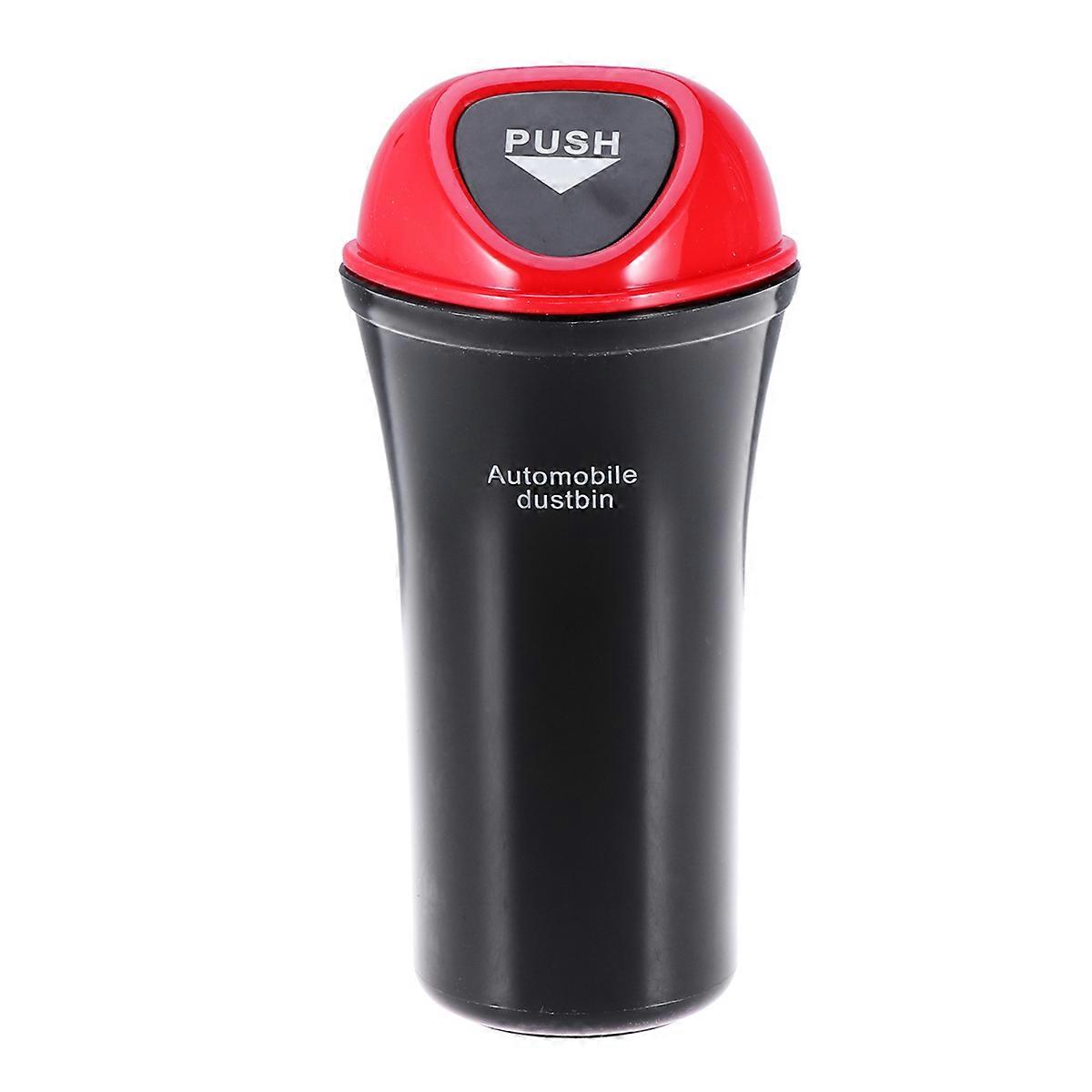 Car Garbage Can Portable Mini Trash Bin with Leakproof Cover 3Pcs