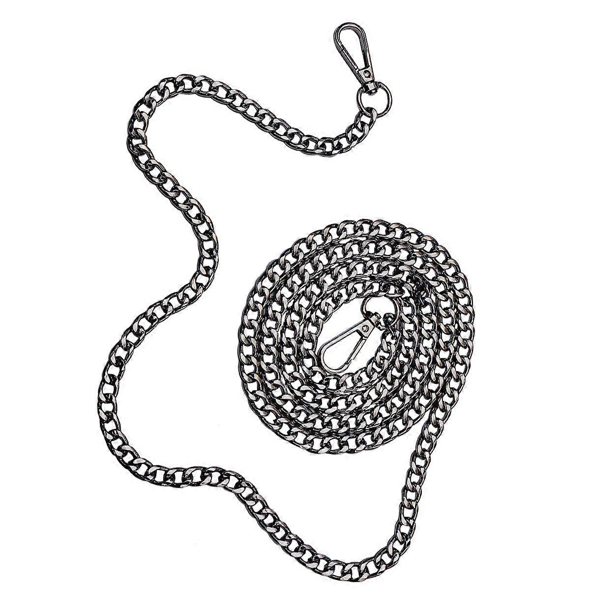 Five Hardware Chain Strap Iron Flat Chain Handbag Strap 1Pcs Replacement