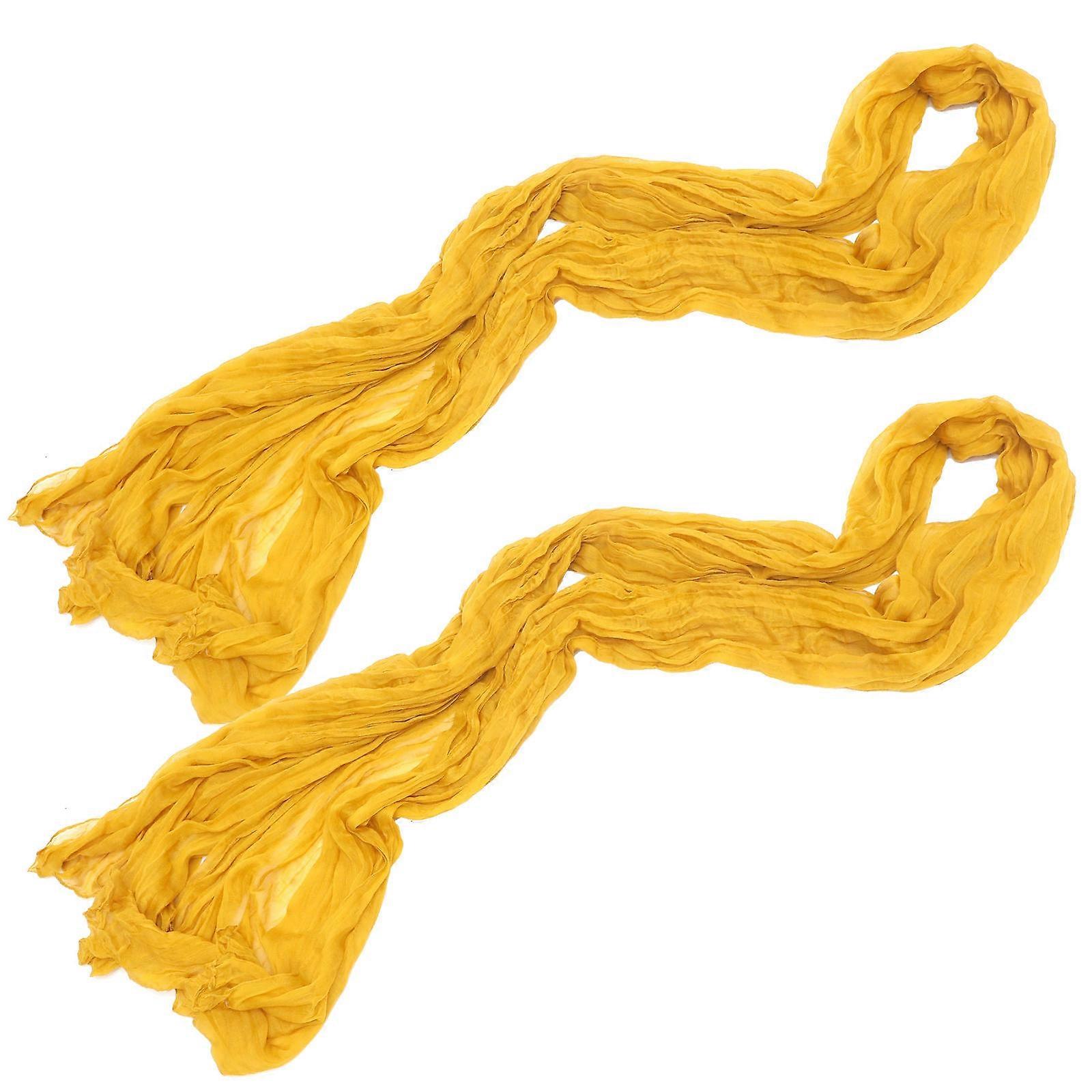 Boho Style Wedding Table Runner for Decor 2Pcs Polyester Table Runner
