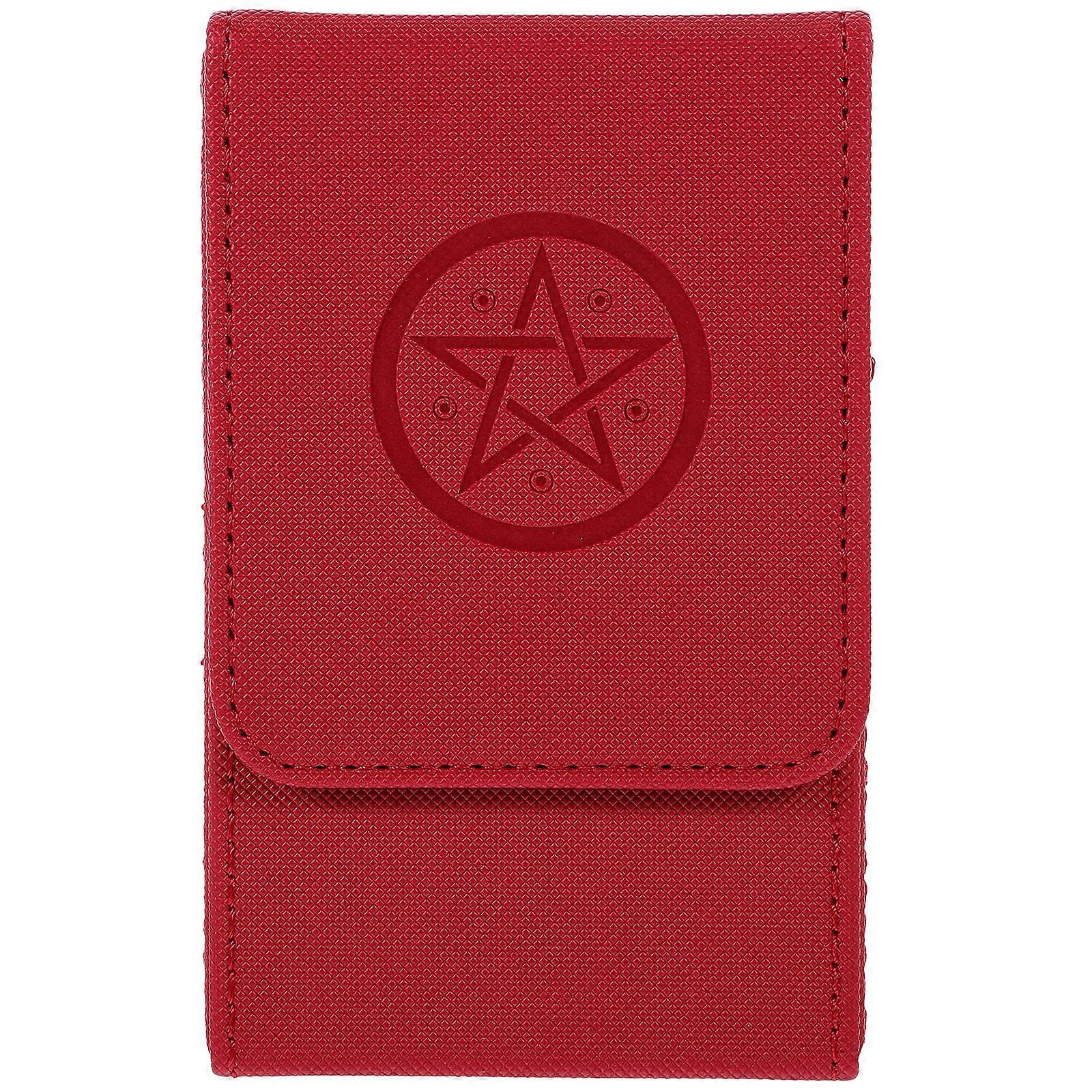 Tarot Cards Container PU Storage Case for Storage Multi-Purpose Rectangular Box
