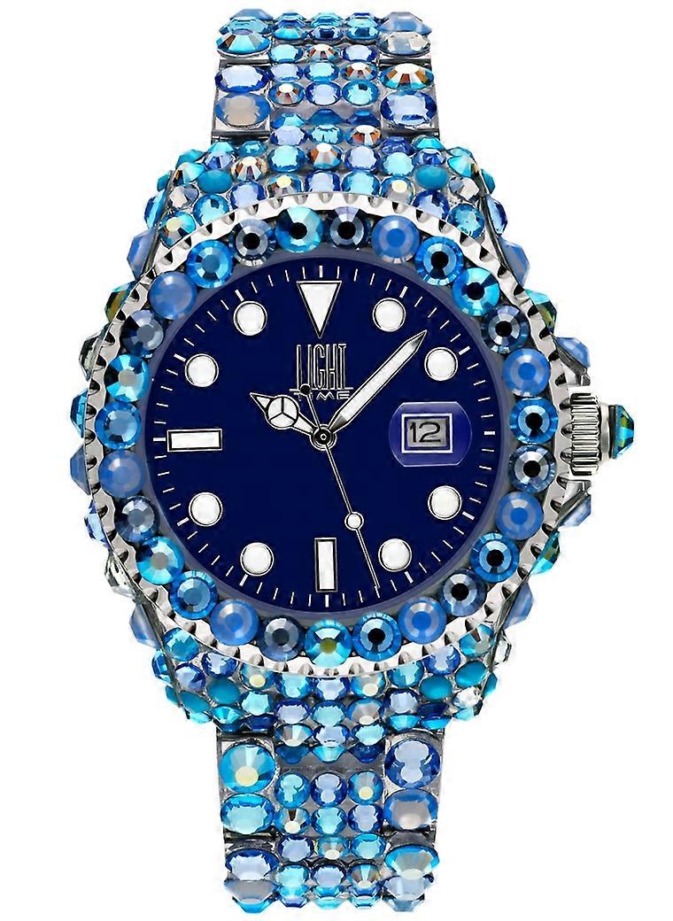 LIGHT TIME MEDITERRANEO - Full Strass / Blue