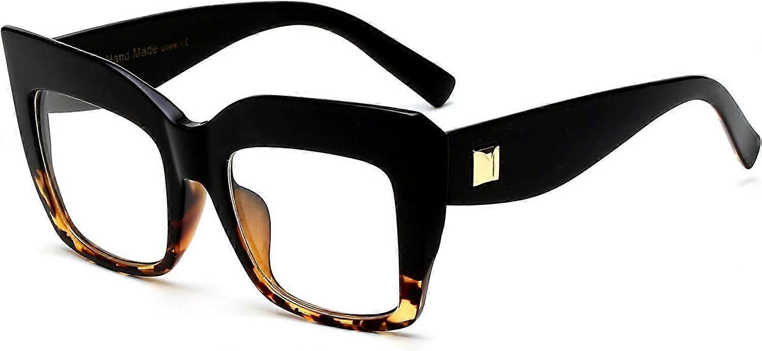 Liangnv Square Oversized Bril Frame Brillen Vrouwen B2475